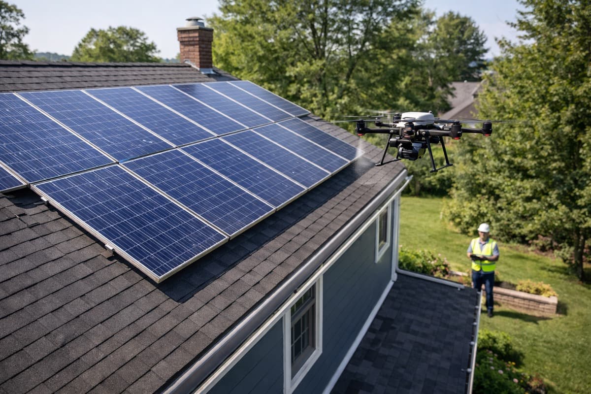Solar Panel and Roof Inspections